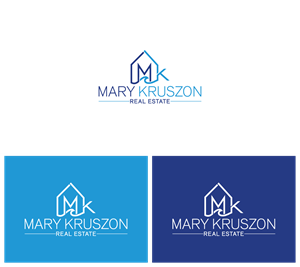 Logo Design by Ellene for Mary Kruszon Real Estate | Design: #28803983