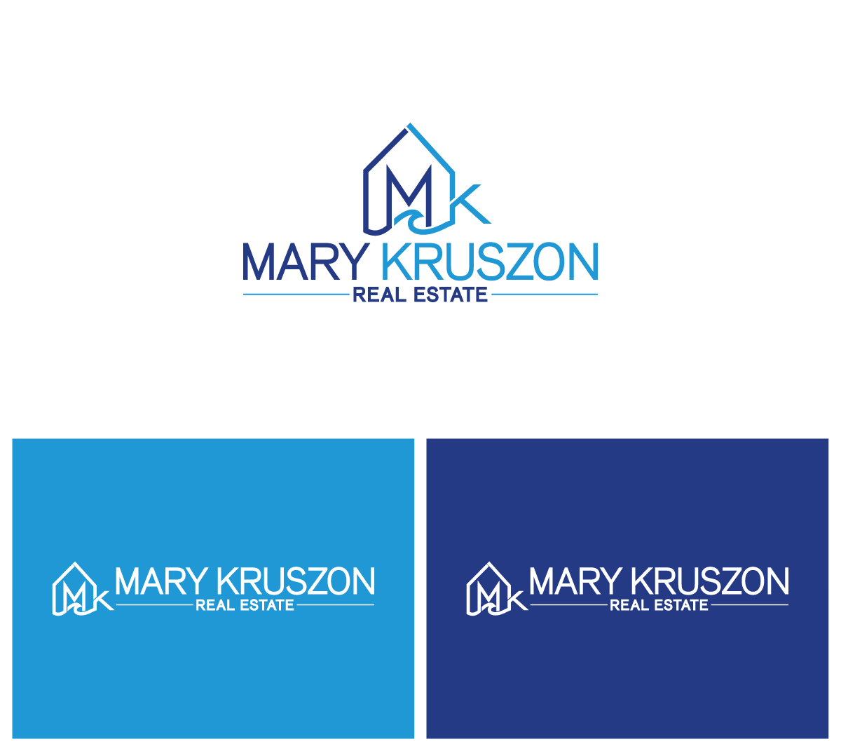 Logo-Design von Ellene für Mary Kruszon Real Estate | Design #28815145