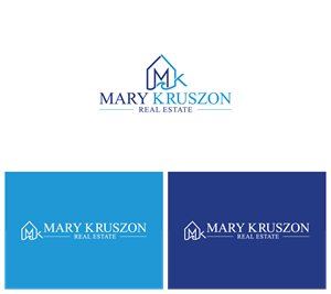 Logo Design by Ellene for Mary Kruszon Real Estate | Design: #28815187