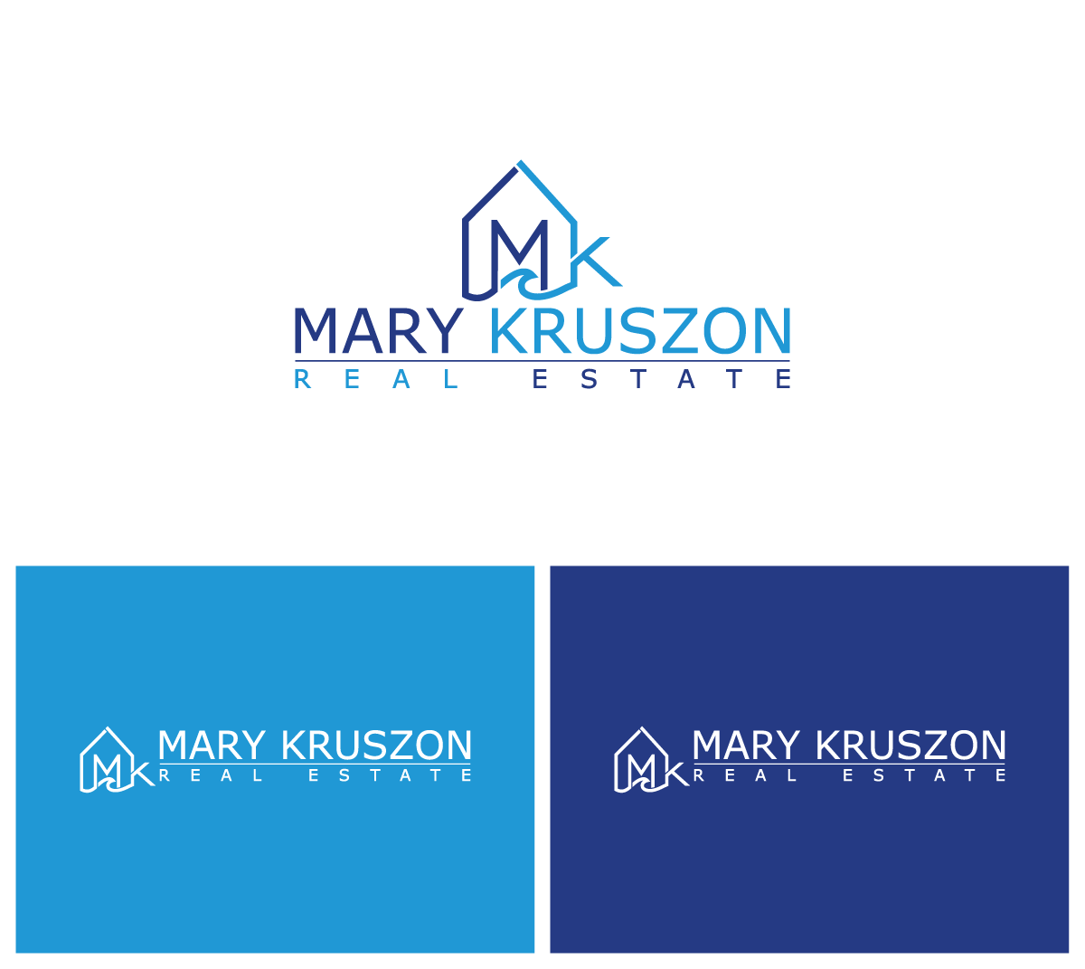 Logo-Design von Ellene für Mary Kruszon Real Estate | Design #28815222