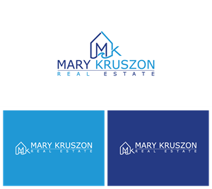 Logo Design by Ellene for Mary Kruszon Real Estate | Design: #28815222