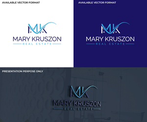 Logo Design by RS_Design for Mary Kruszon Real Estate | Design: #28803773