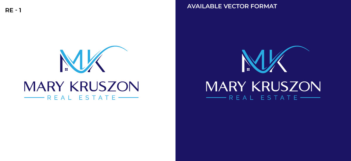 Logo Design by RS_Design for Mary Kruszon Real Estate | Design #28805317