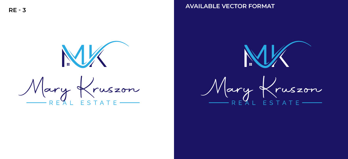 Logo Design by RS_Design for Mary Kruszon Real Estate | Design #28805319