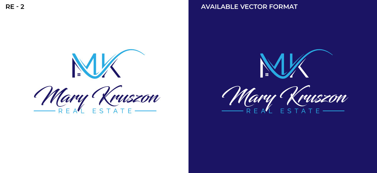 Logo Design by RS_Design for Mary Kruszon Real Estate | Design #28805321