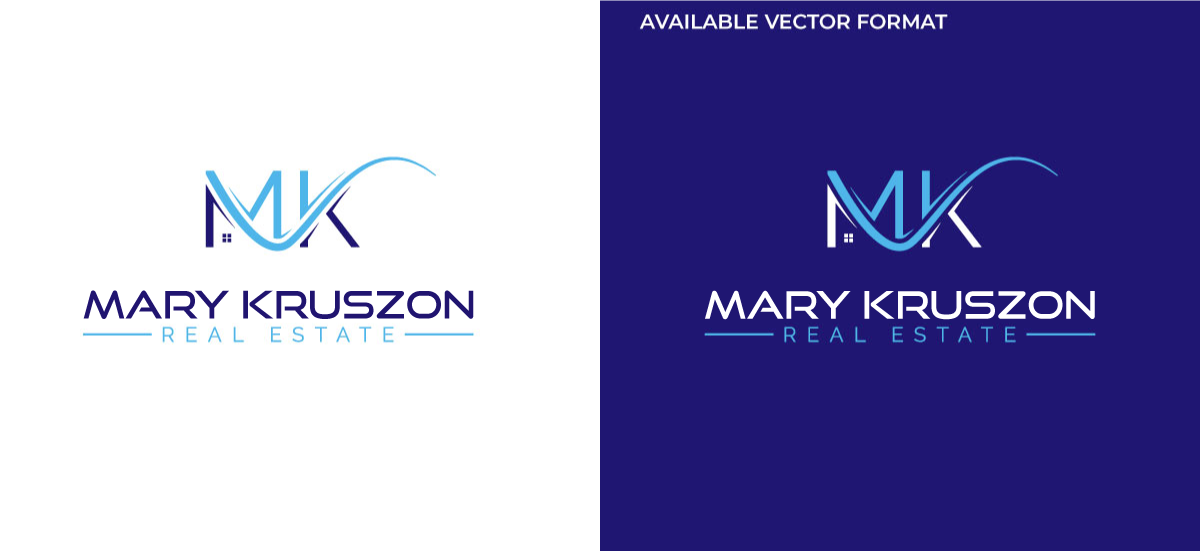 Logo Design by RS_Design for Mary Kruszon Real Estate | Design #28808821