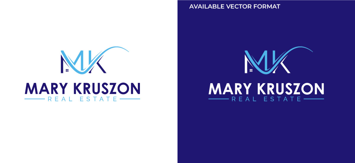 Logo Design by RS_Design for Mary Kruszon Real Estate | Design #28808823