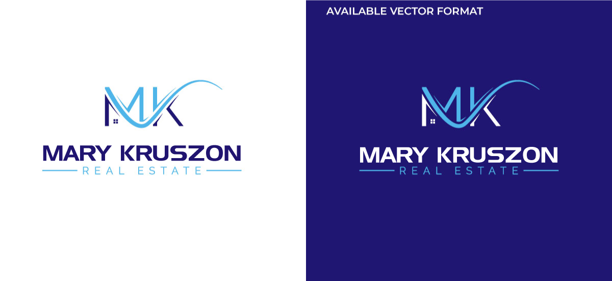 Logo Design by RS_Design for Mary Kruszon Real Estate | Design #28808824