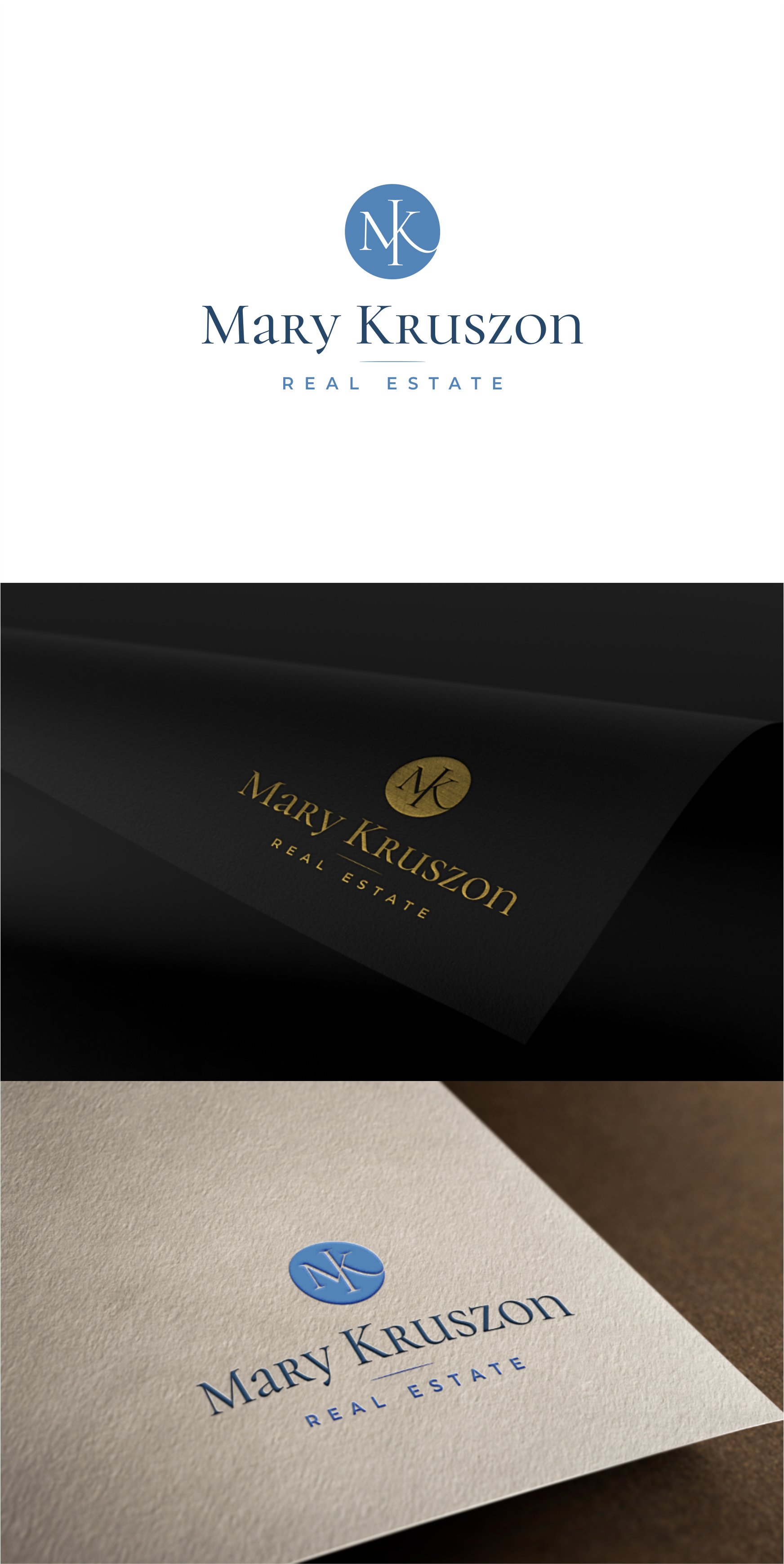 Logo-Design von *mary für Mary Kruszon Real Estate | Design #28800450
