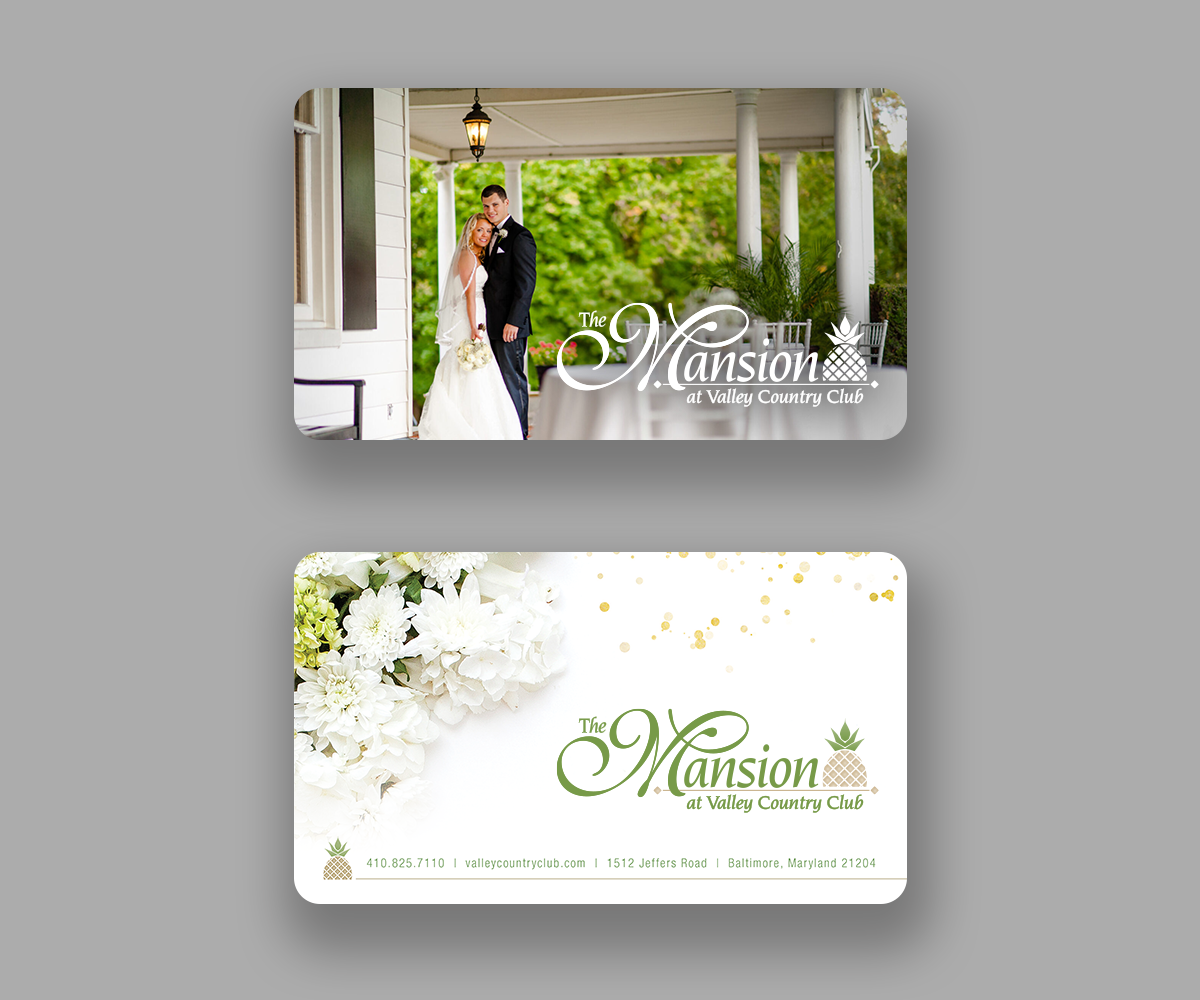 Business Card Design by Andrés Sebastián for Valley Country Club | Design #28804559