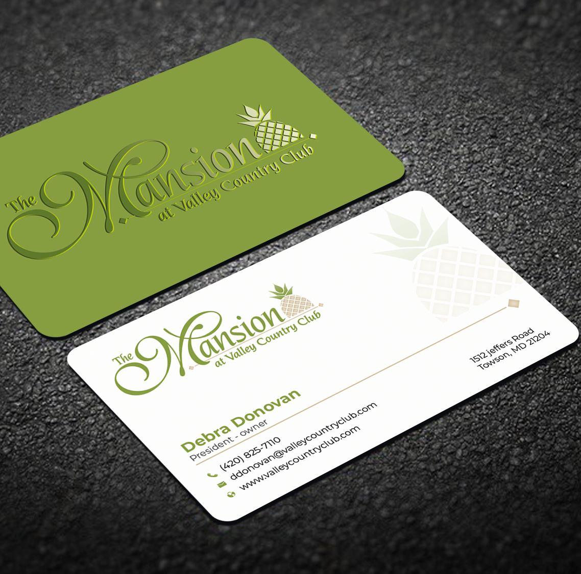 Business Card Design by Graphixpointt for Valley Country Club | Design #28799262