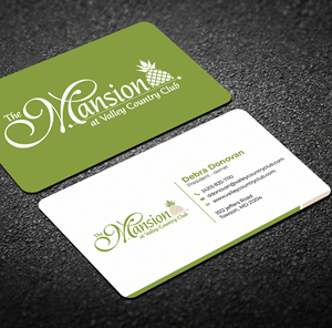 Business Card Design by Graphixpointt for Valley Country Club | Design: #28799313