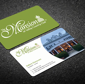 Business Card Design by Graphixpointt for Valley Country Club | Design: #28799670
