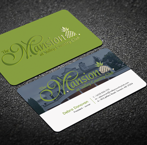 Business Card Design by Graphixpointt for Valley Country Club | Design: #28799701