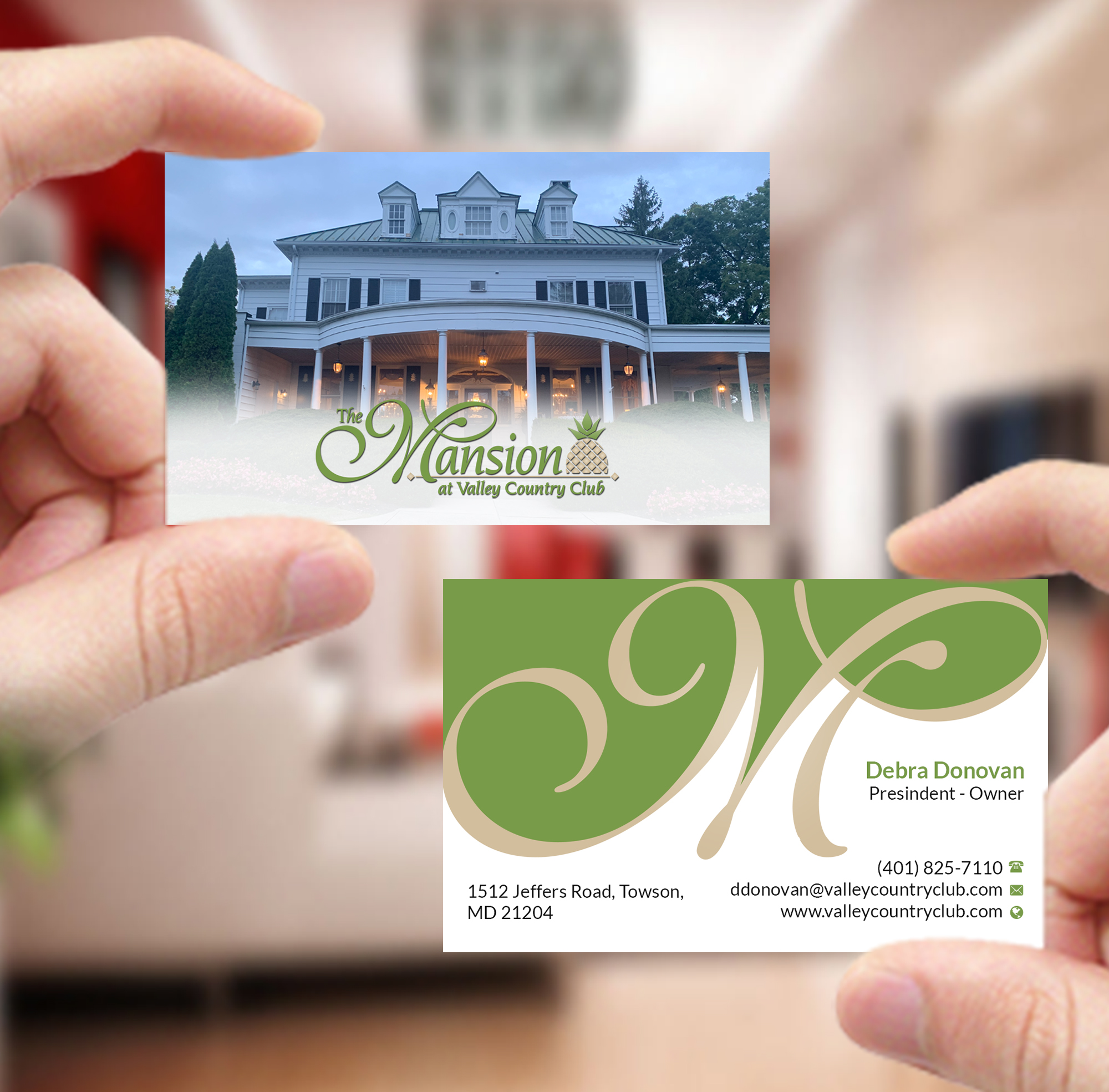 Diseño de Tarjeta de Presentación por Creations Box 2015 para Valley Country Club | Diseño #28808334