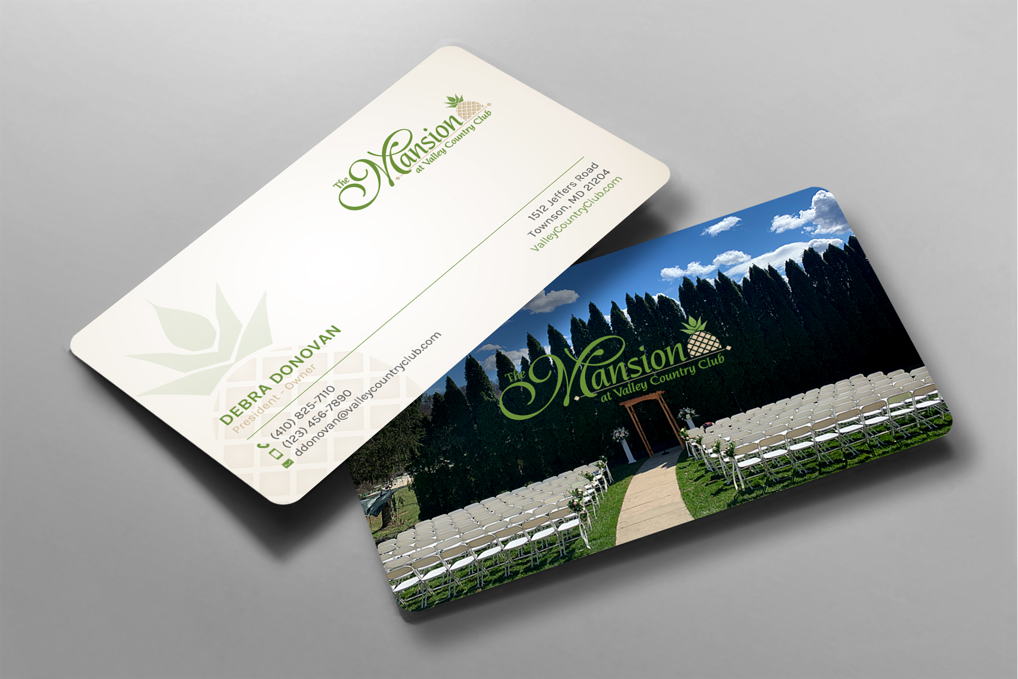 Business Card Design by chandrayaan.creative for Valley Country Club | Design #28801958