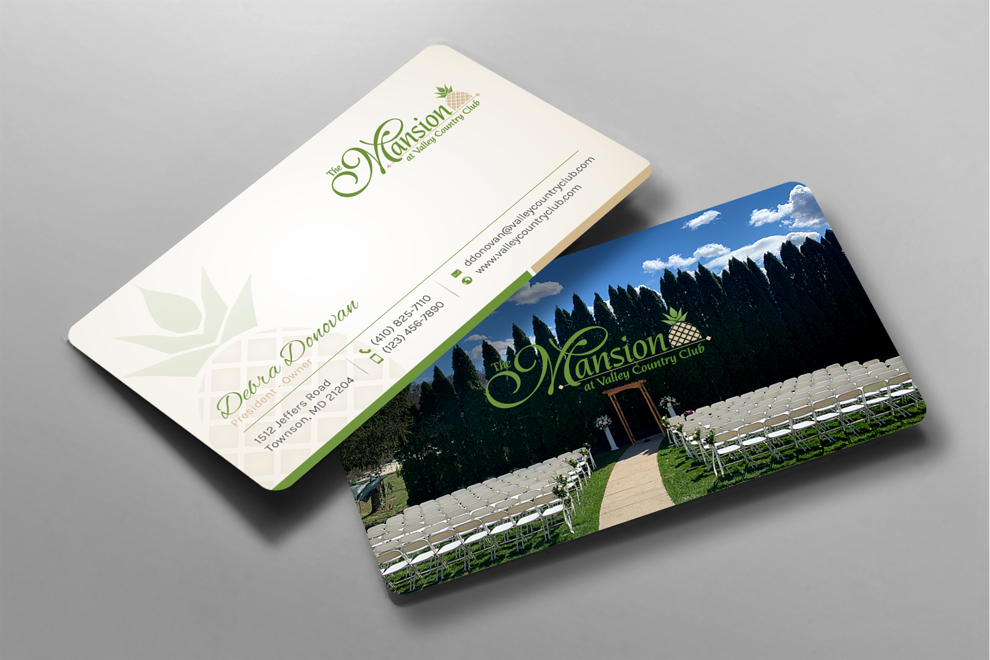 Business Card Design by chandrayaan.creative for Valley Country Club | Design #28801959