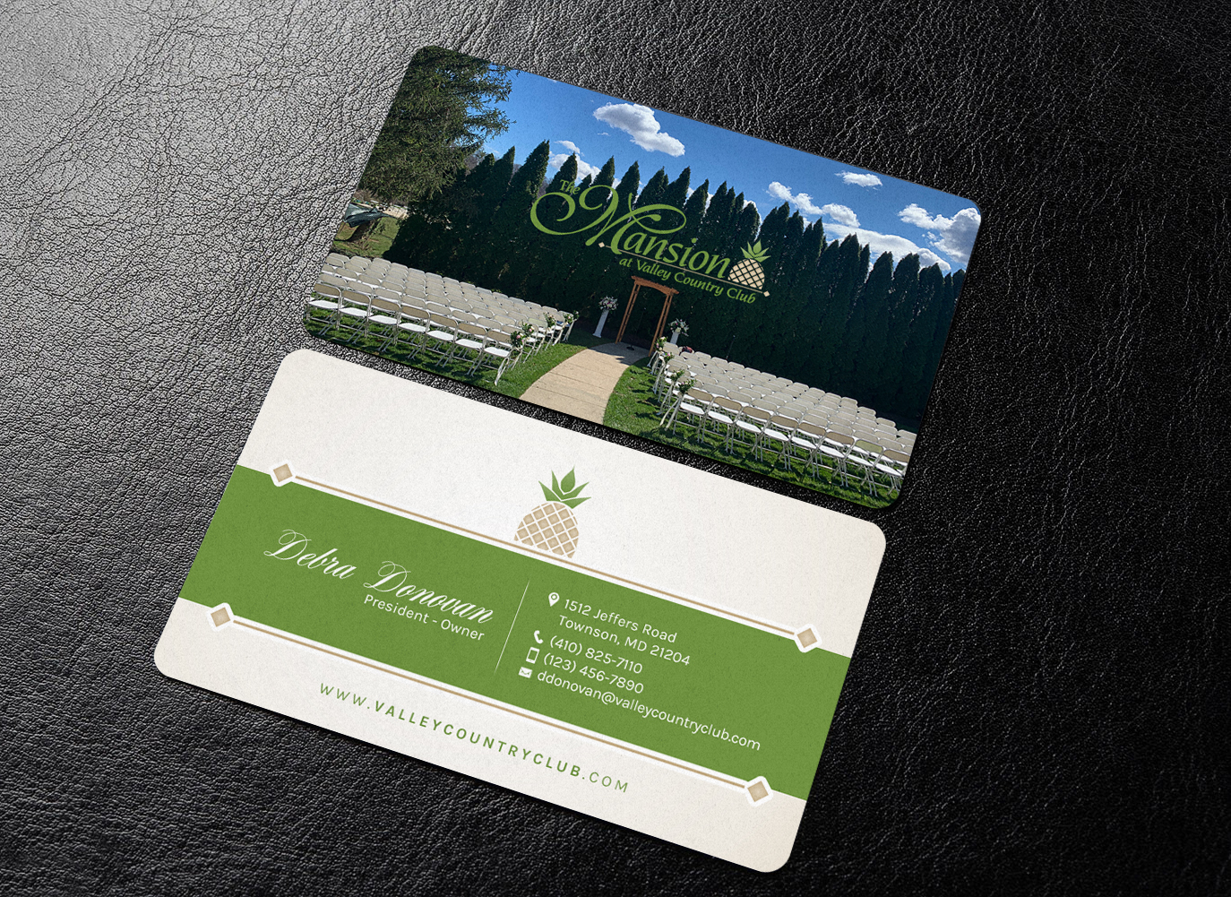 Business Card Design by chandrayaan.creative for Valley Country Club | Design #28801960