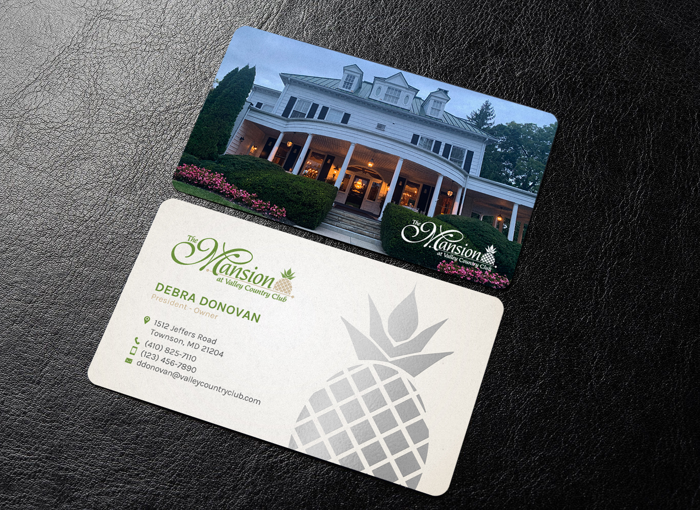 Business Card Design by chandrayaan.creative for Valley Country Club | Design #28801961