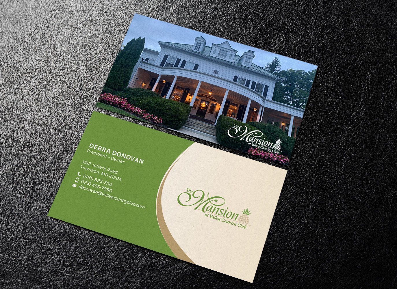 Business Card Design by chandrayaan.creative for Valley Country Club | Design #28802358