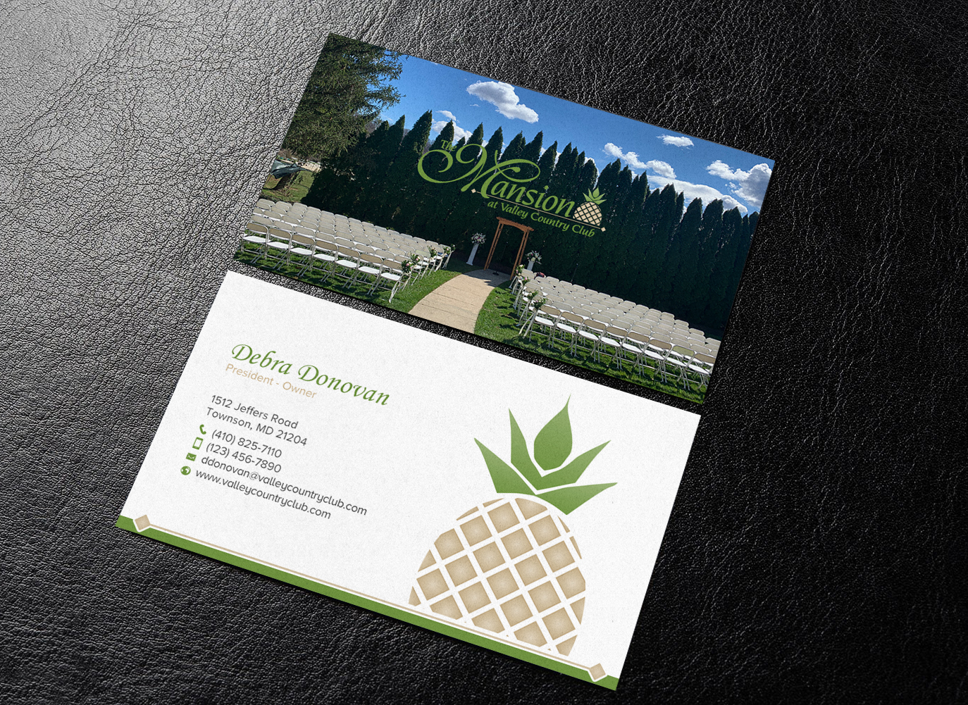 Business Card Design by chandrayaan.creative for Valley Country Club | Design #28802359