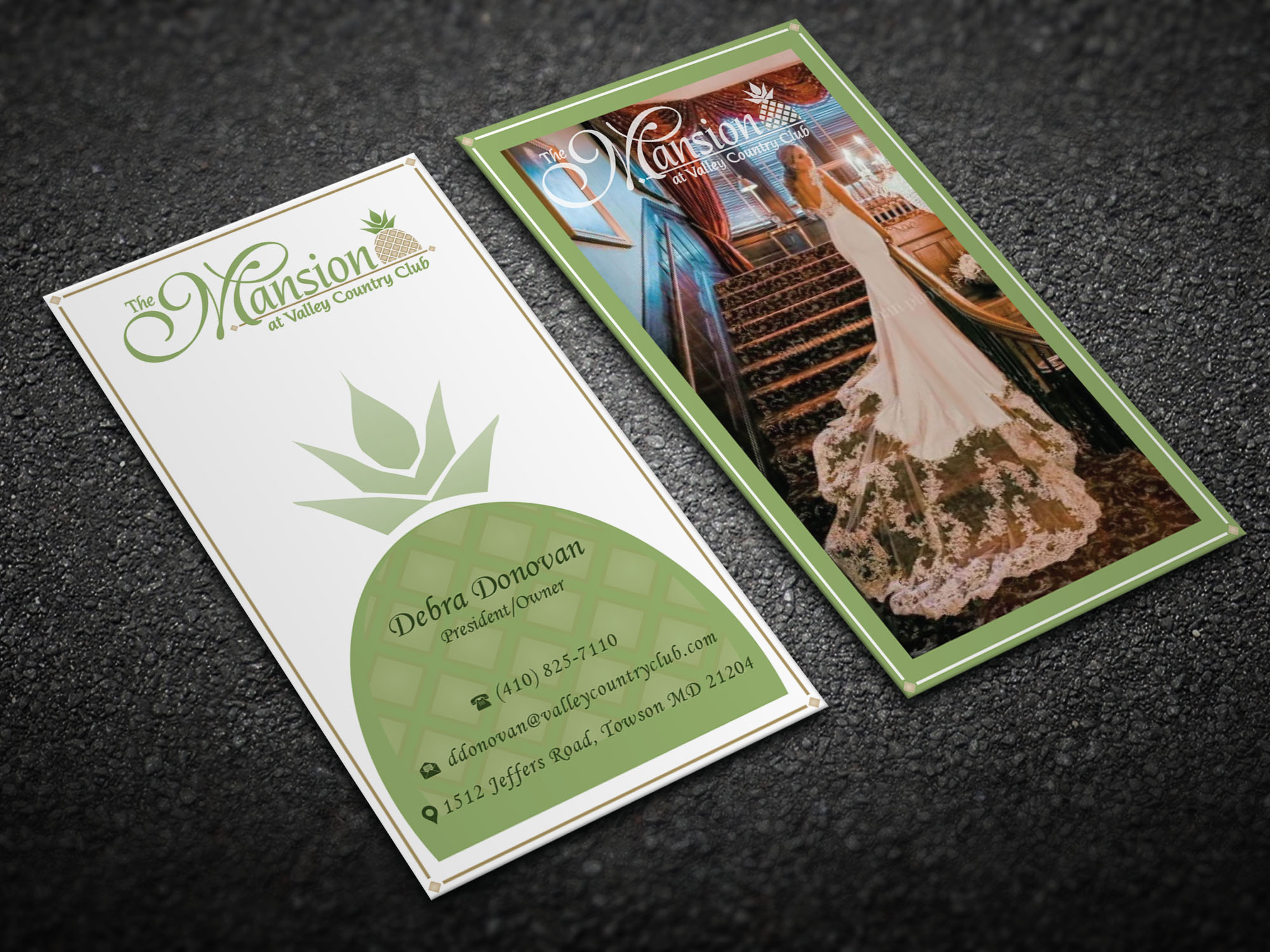 Business Card Design by Magic of Art for Valley Country Club | Design #28800885