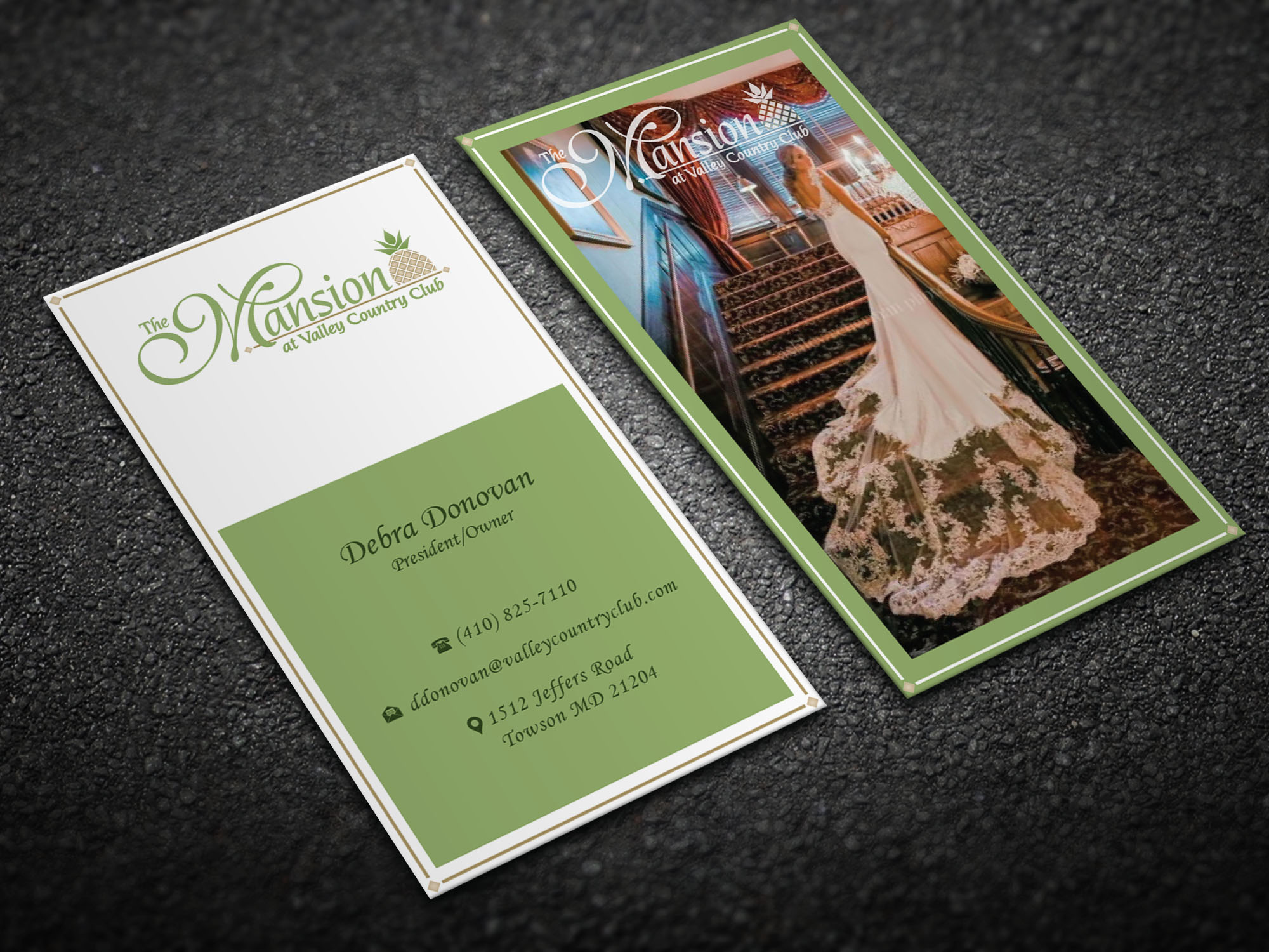 Business Card Design by Magic of Art for Valley Country Club | Design #28800886