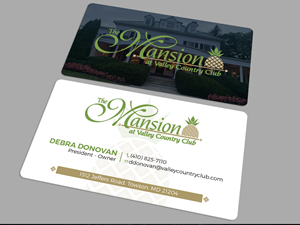 Business Card Design by Tripti Ranjan Gain for Valley Country Club | Design: #28800924