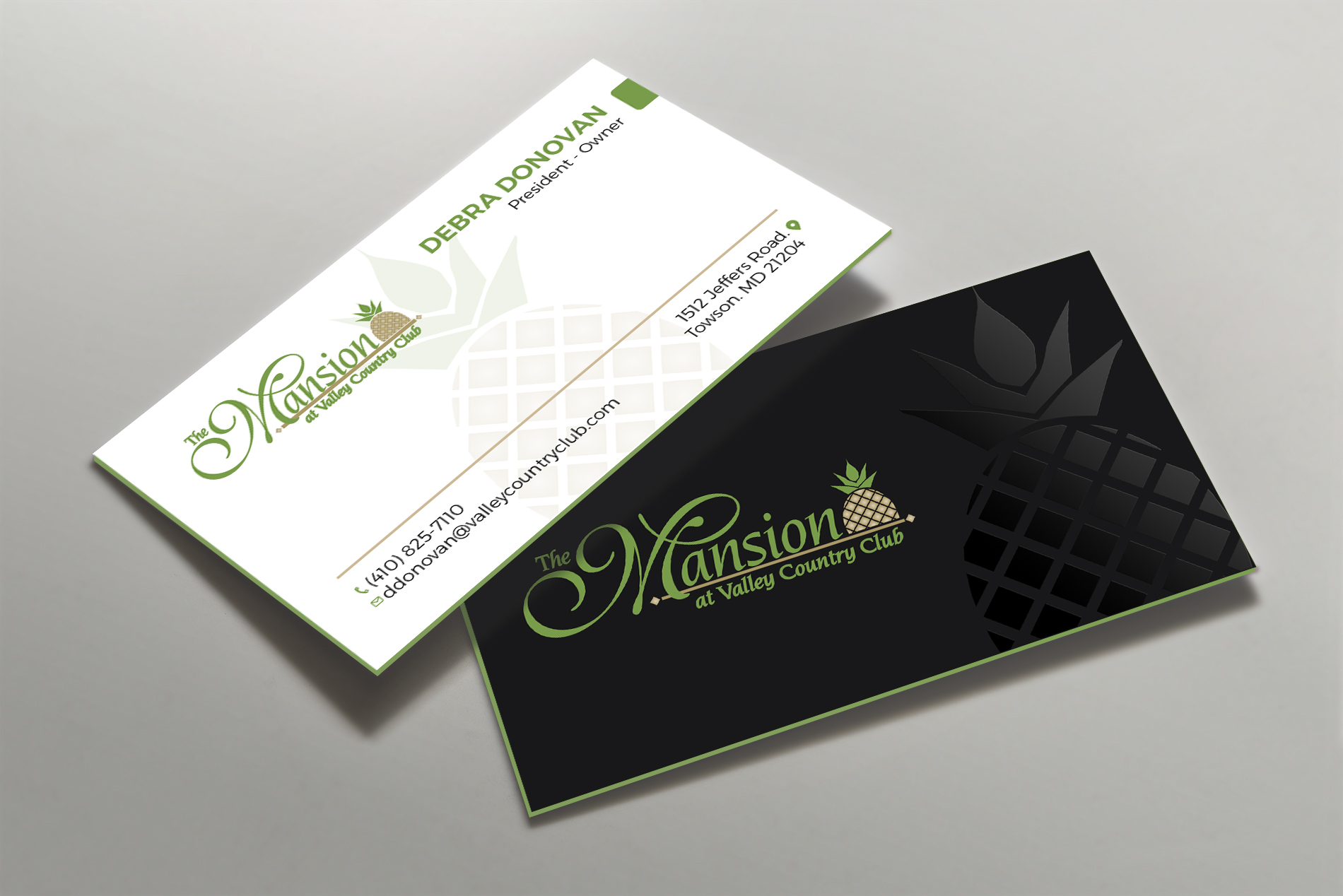 Business Card Design by Tripti Ranjan Gain for Valley Country Club | Design #28800929