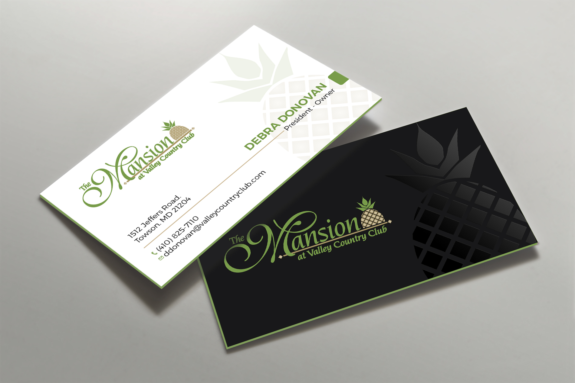 Business Card Design by Tripti Ranjan Gain for Valley Country Club | Design #28800930