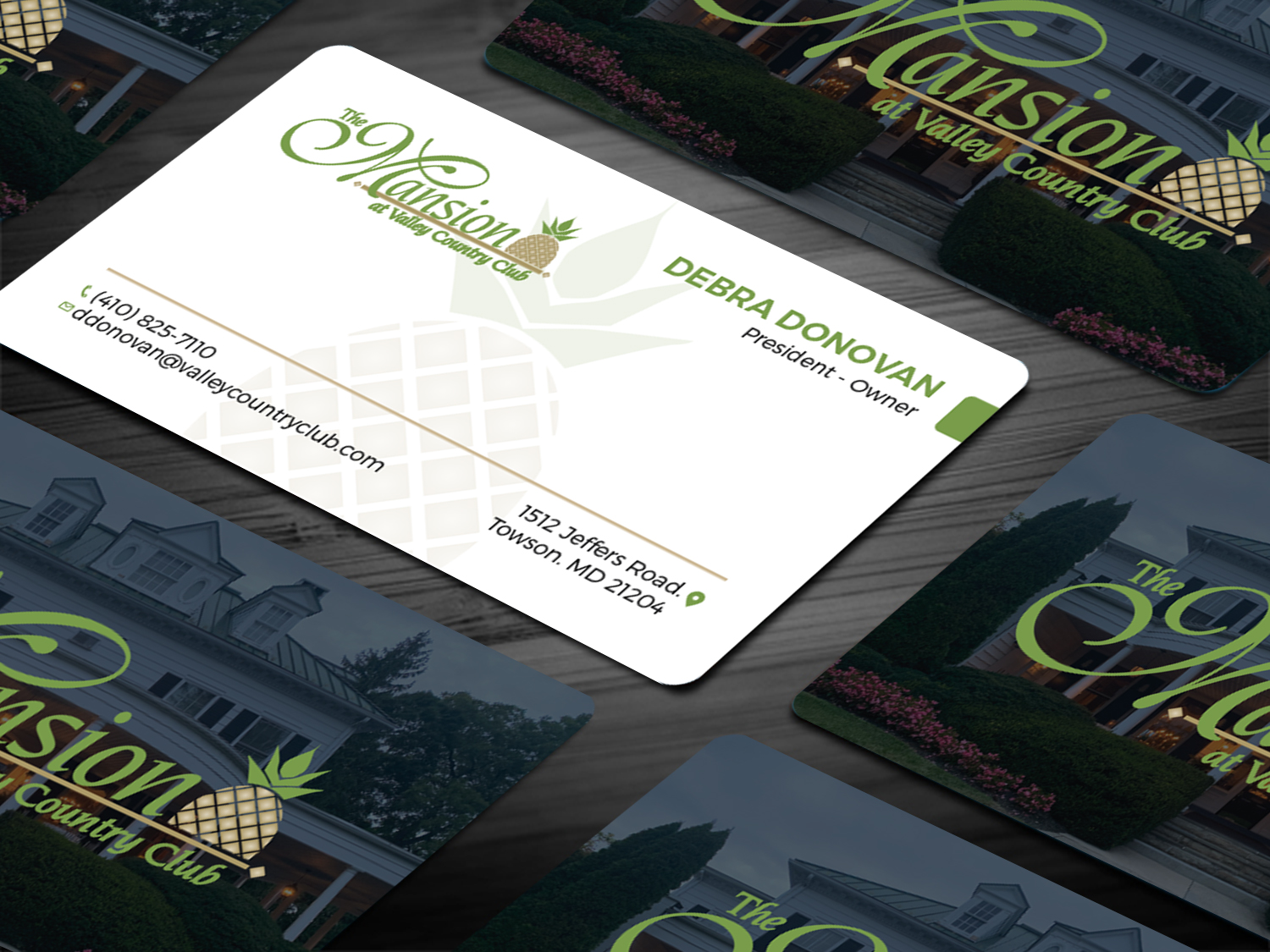 Business Card Design by Tripti Ranjan Gain for Valley Country Club | Design #28800932