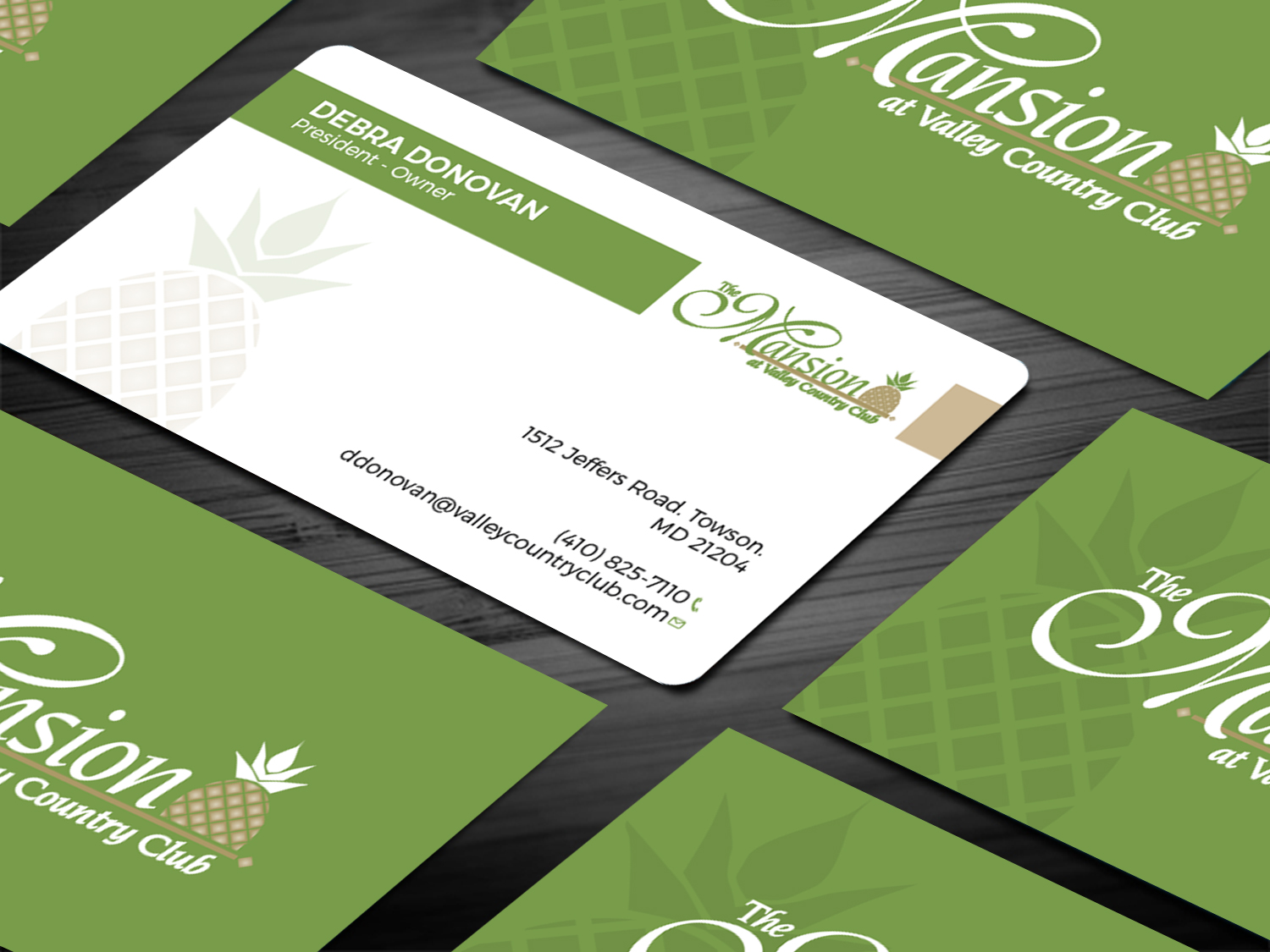 Business Card Design by Tripti Ranjan Gain for Valley Country Club | Design #28800935