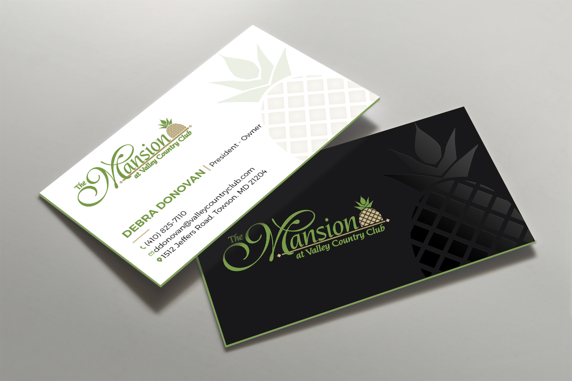 Business Card Design by Tripti Ranjan Gain for Valley Country Club | Design #28800945
