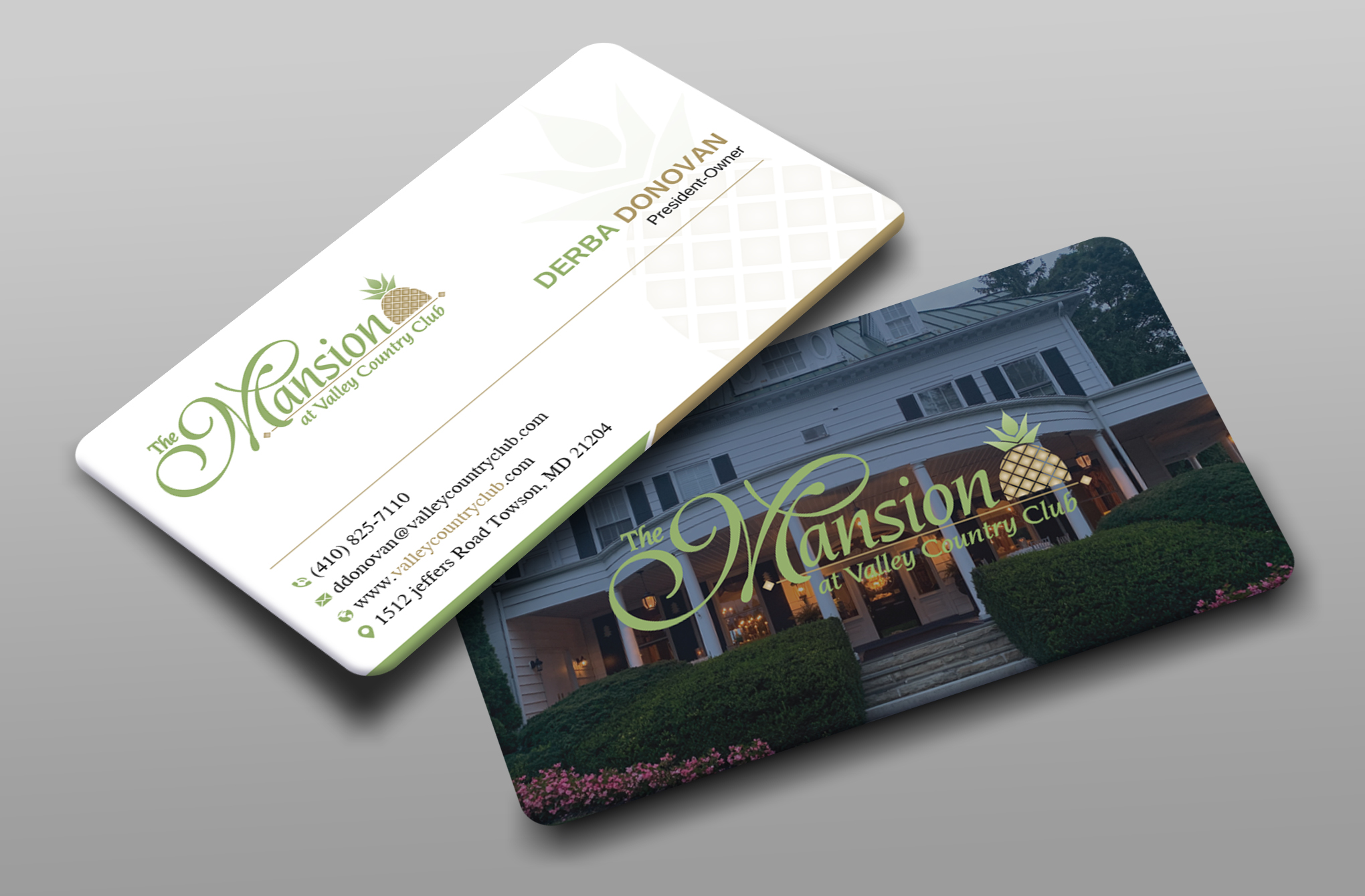 Business Card Design by Uttom 2 for Valley Country Club | Design #28800103