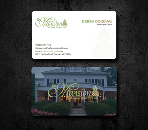 Business Card Design by Uttom 2 for Valley Country Club | Design: #28800113