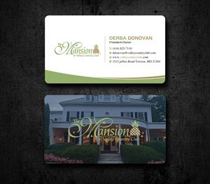 Business Card Design by Uttom 2 for Valley Country Club | Design: #28800114