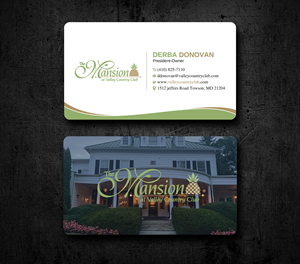 Business Card Design by Uttom 2 for Valley Country Club | Design: #28800115