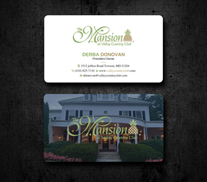 Business Card Design by Uttom 2 for Valley Country Club | Design: #28800116