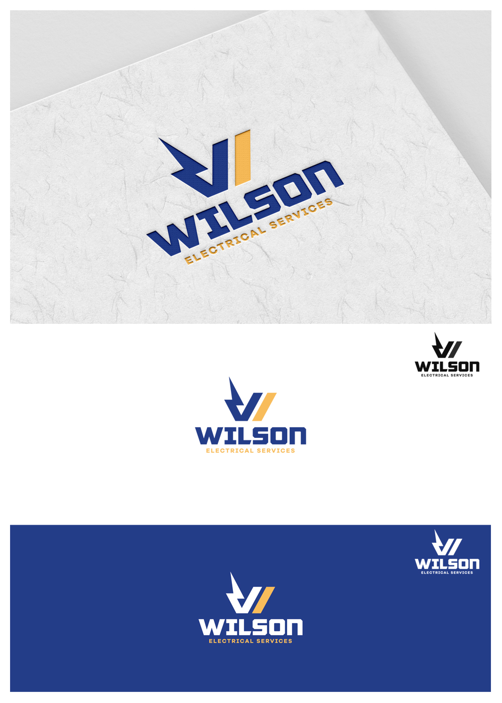 Logo Design by goranvisnjic82 for Wilson Electrical Services | Design #28799053