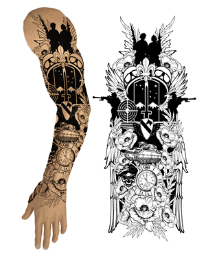 Tattoo-Design von SAI DESIGNS für dieses Projekt | Design: #28804389