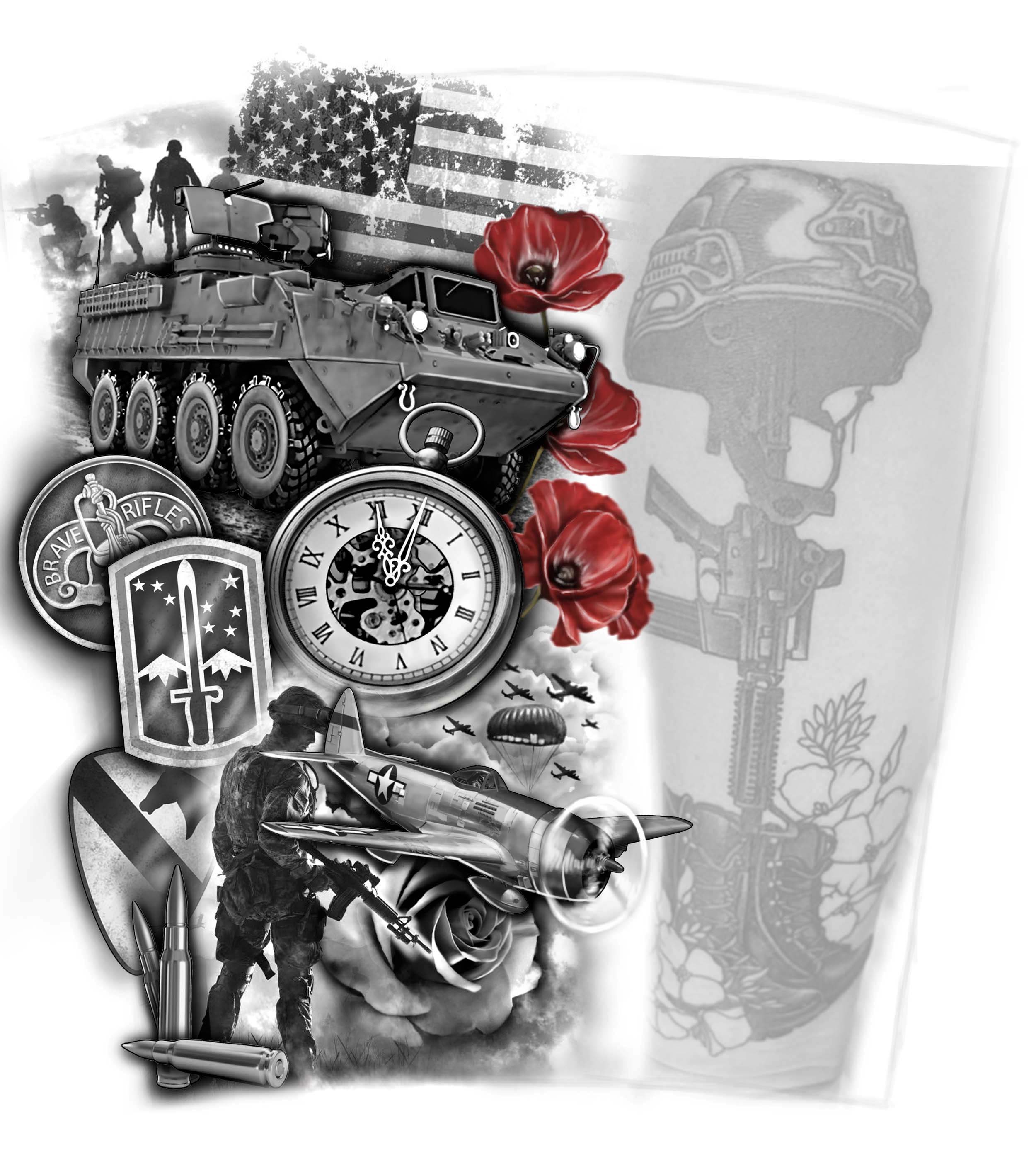 Diseño de Tatuaje por Jezzus para este proyecto | Diseño #28854261