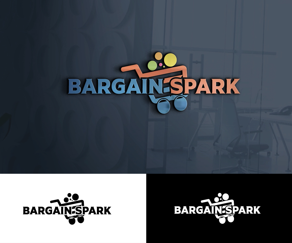 Logo Design by 24ksunny for Bargain Spark LLC | Design #28800021