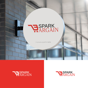 Logo Design by Devo Creative for Bargain Spark LLC | Design: #28815959