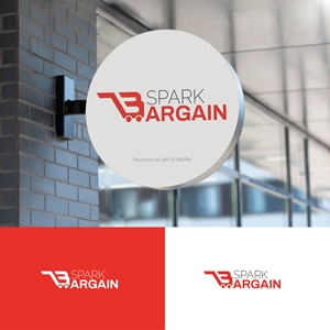 Logo Design by Devo Creative for Bargain Spark LLC | Design: #28815960