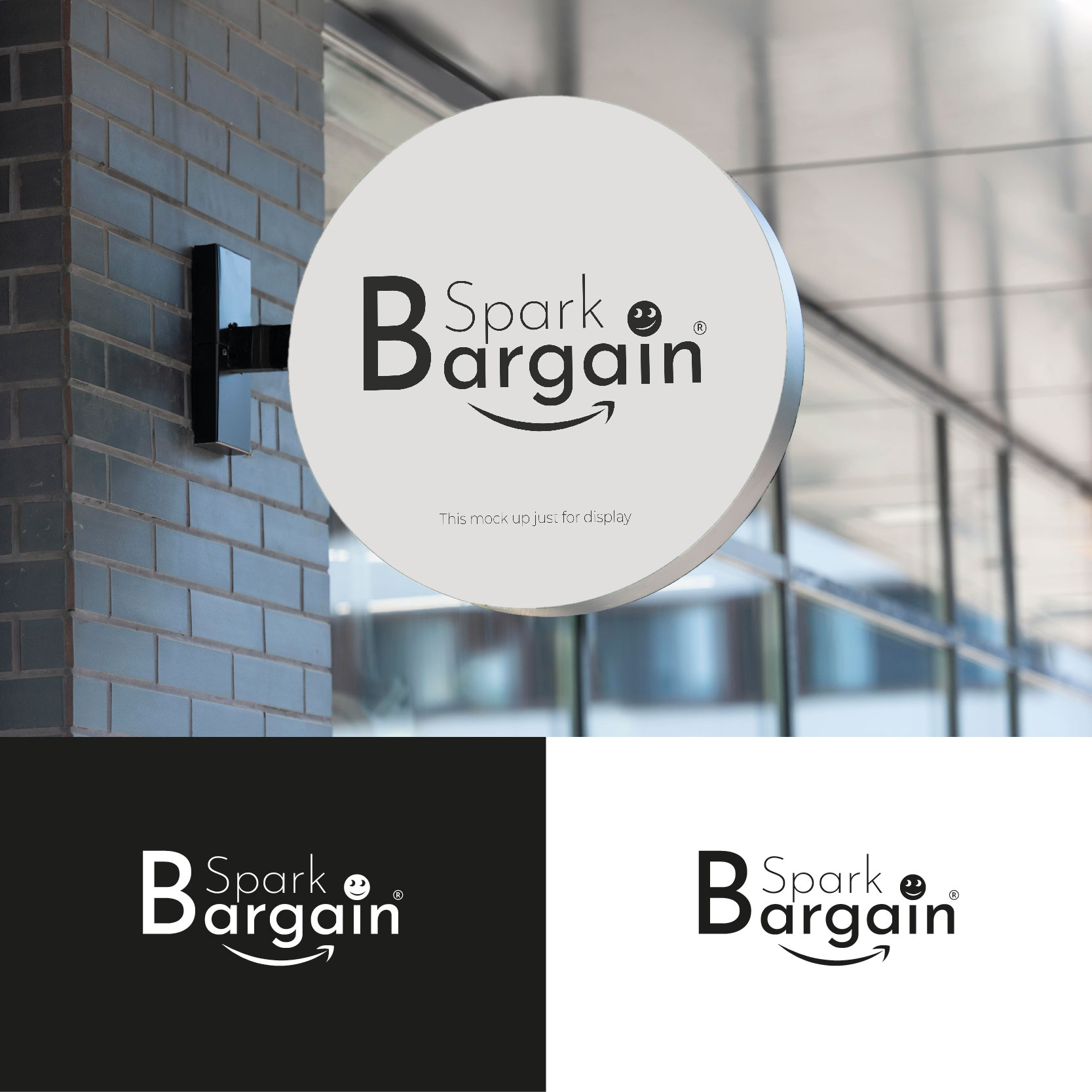 Logo Design by Devo Creative for Bargain Spark LLC | Design #28816122