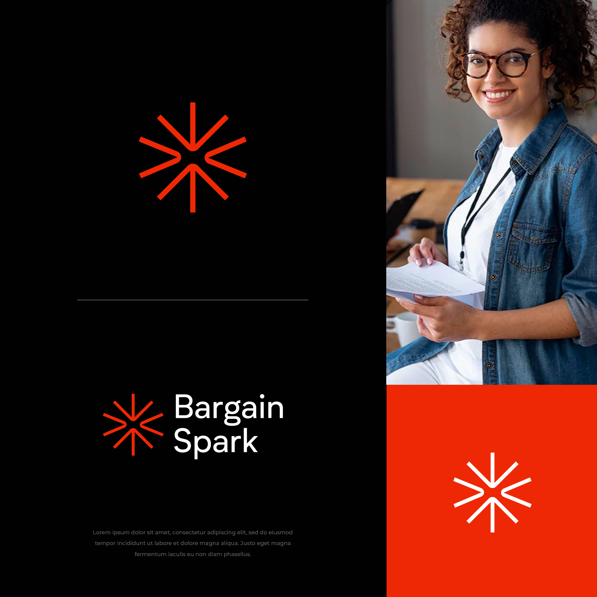 Logo Design by ibart for Bargain Spark LLC | Design #28834206