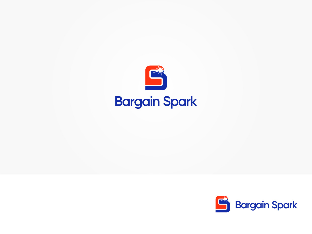 Logo Design by Atvento Graphics for Bargain Spark LLC | Design #28826267