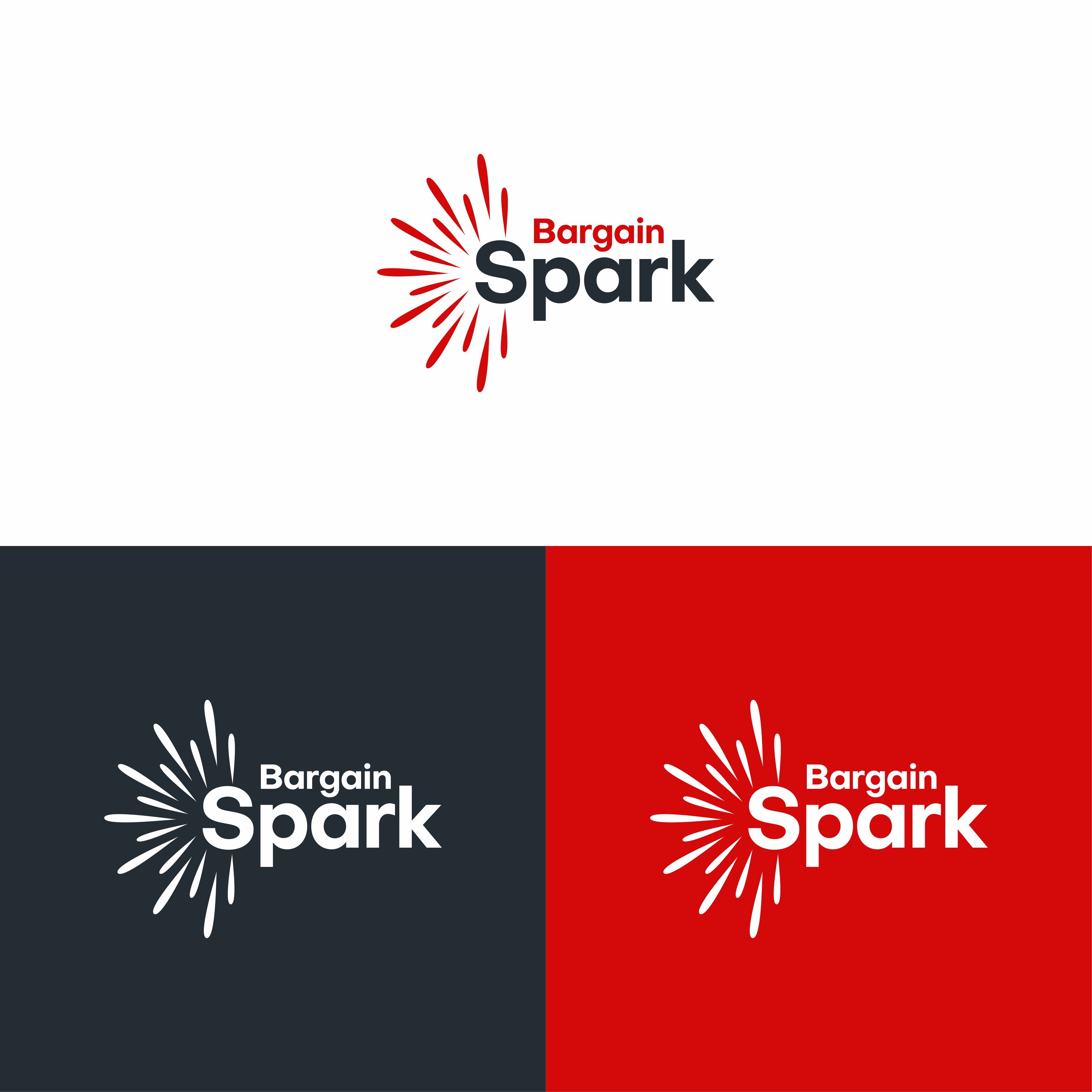 Logo Design by achil78 for Bargain Spark LLC | Design #28800180
