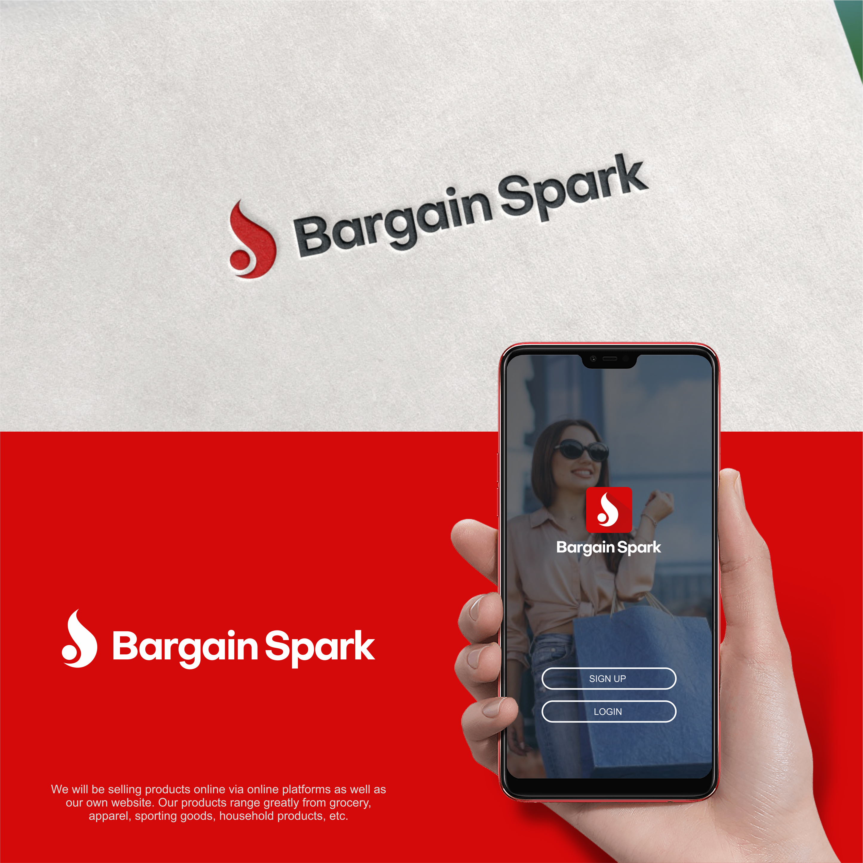 Logo Design by achil78 for Bargain Spark LLC | Design #28810109
