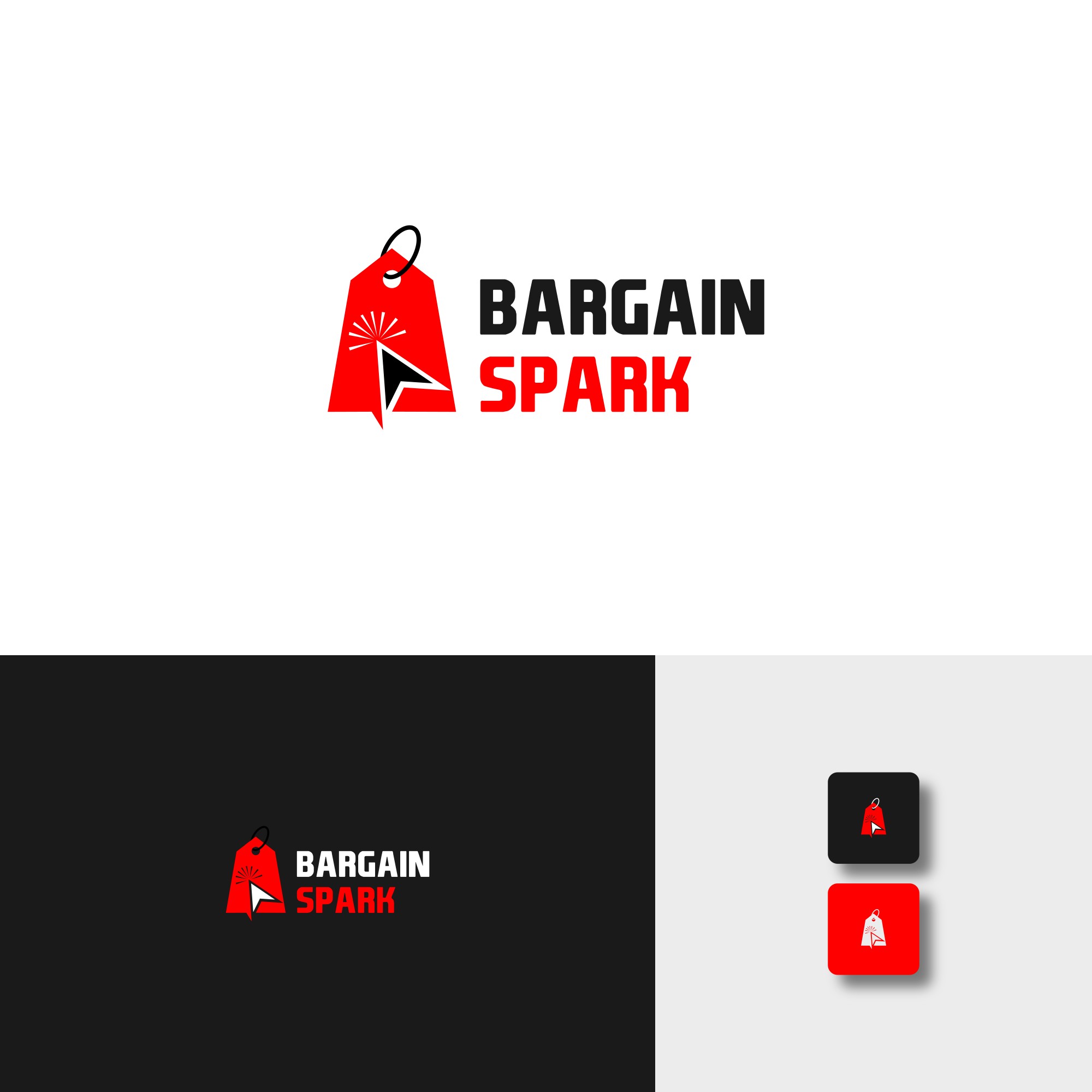 Logo Design by alitjuara for Bargain Spark LLC | Design #28831673